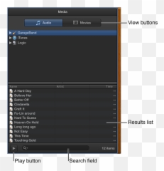 Media Browser Garageband Help - Vertical png