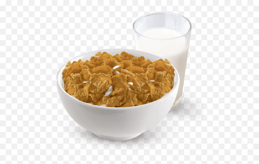 Bowl Of Cereal Png 1 Image - Milk And Cereal Frosted Flakes,Cereal Bowl Png