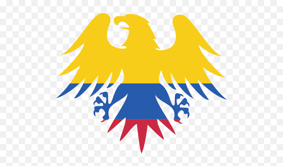 Colombian Flag Heraldic Eagle - Colombian Flag Png,Finland Flag Icon