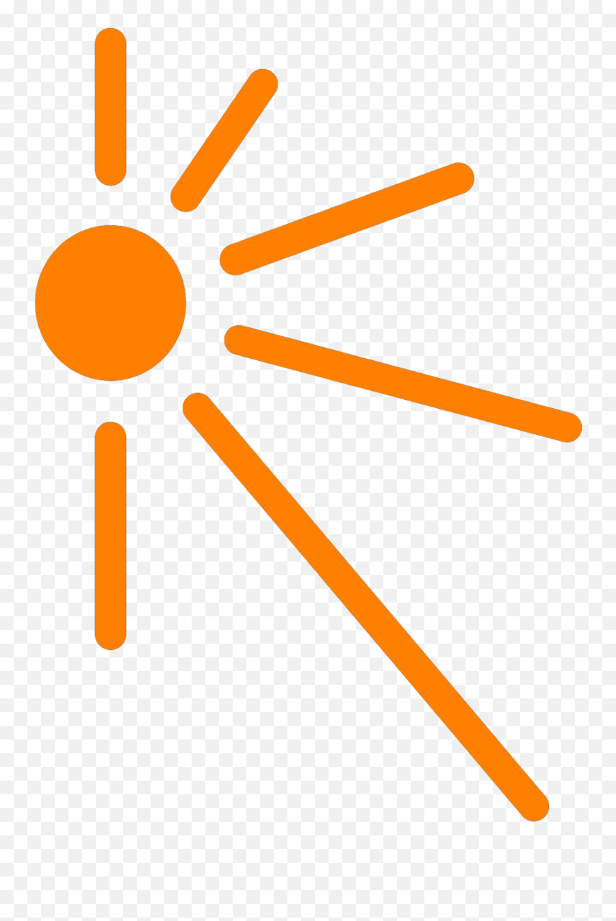 Download Free Png Left Corner Sun Clipart 80624 - Clip Art Vector Sun Rays  Cartoon,Sun Clipart Png - free transparent png images 