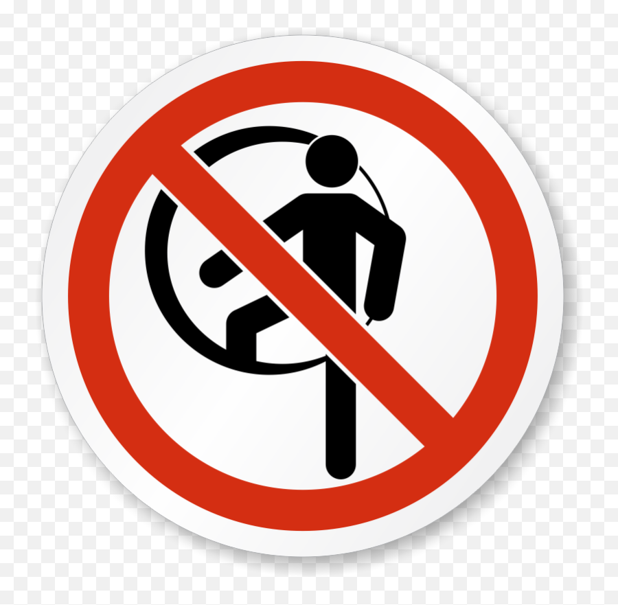 Download Iso Prohibition Action Label - Do Not Enter Confined Space Png,Do Not Enter Png