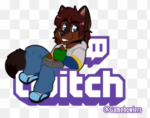 Twitch Logo By Sciggles Wolfx241 - Fur Affinity dot net Transparent Background Png