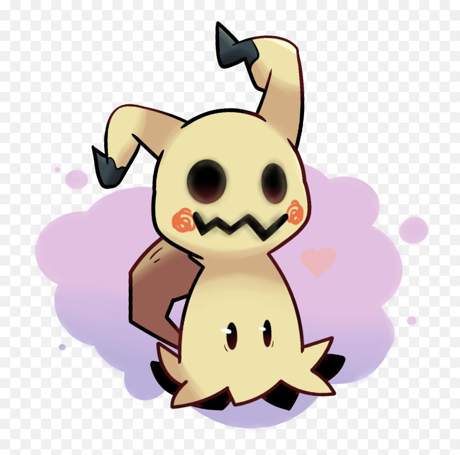 I Love Mimikyu - Cartoon Png,Mimikyu Png