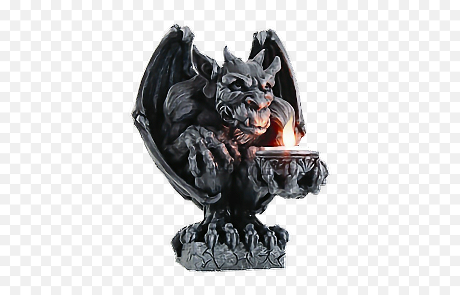 Gargoyle Terrieasterly - Sticker By Territales Candle Gargoyle Statues Png,Gargoyle Png