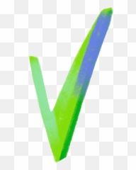 Check Mark Illustration In Png Svg - Vertical