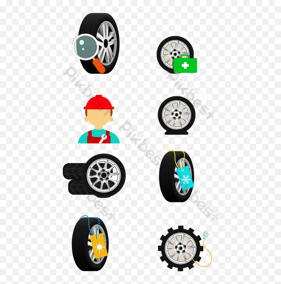 Car Repair Icon Set Png Images Psd Free Download - Pikbest Chakras Vector,Maintenance Icon