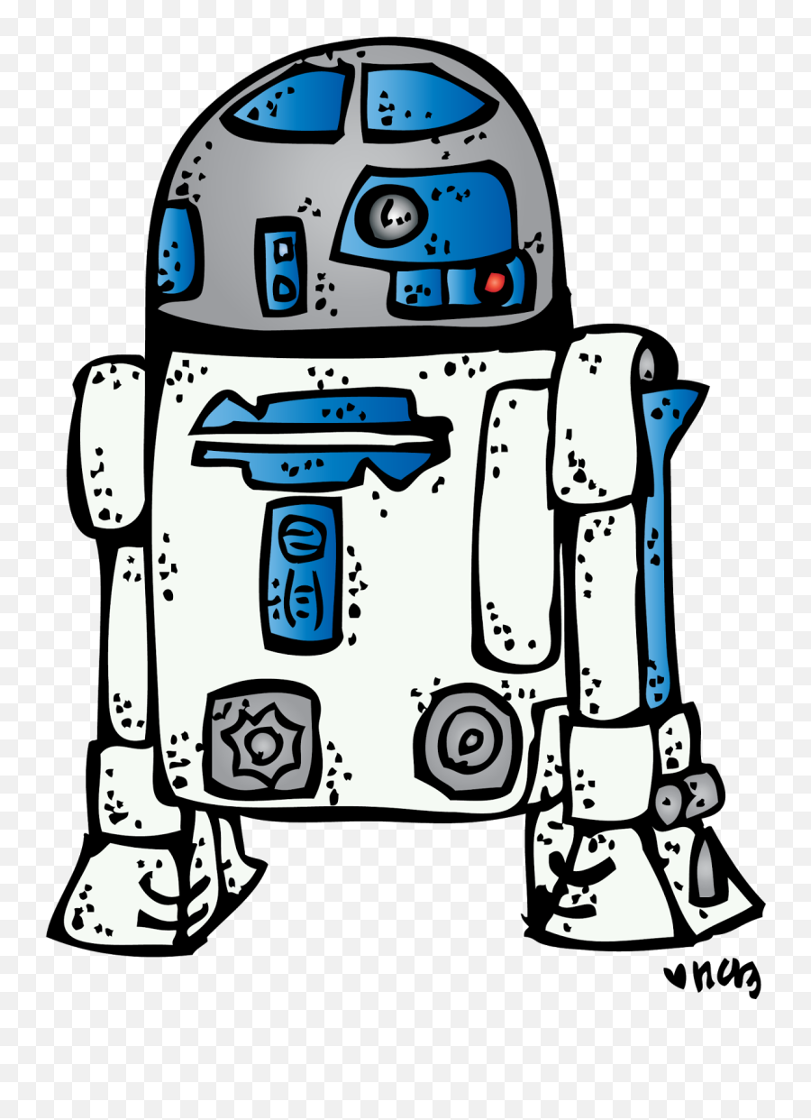 R2d2dressupcmelonheadz13coloredpng 11951600 - Star Wars Clipart,R2d2 Png