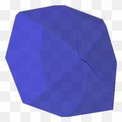 Uncut Sapphire - OSRS Wiki Folding png