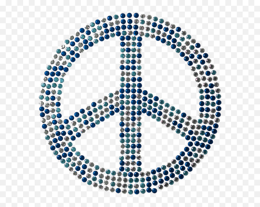 Peace Sign Blue - Large Mobile Peace Wallpaper 4k Png,Peace Icon