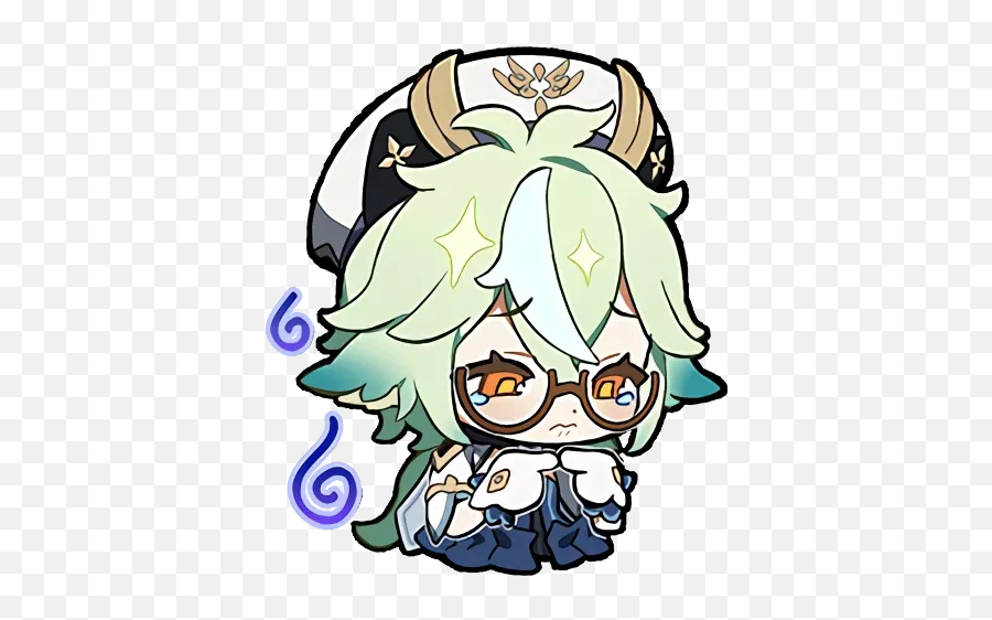 34 Genshin Chibi Ideas Animasi Gambar Karakter - Genshin Impact Sticker Png,Okita Souji Icon Chibi