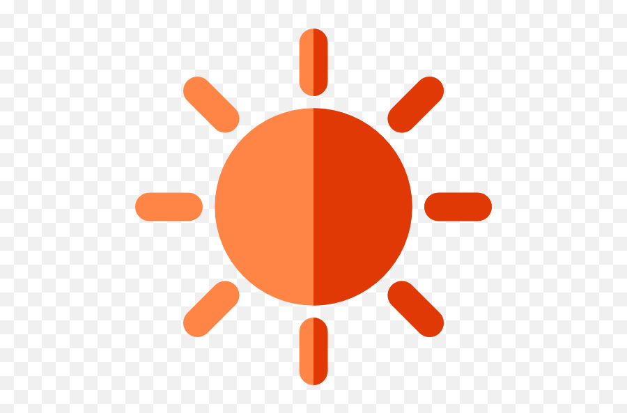 Sun Weather Nature Sunny Warm Summer Meteorology - Black Sun Vector Png,Sun Weather Icon