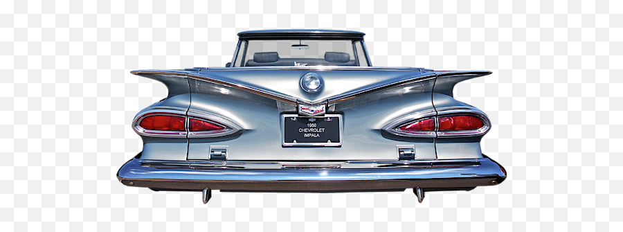 Chevrolet Impala 1959 Shining In The Light Adult Pull - Over Chevrolet Impala Rear View Png,Impala Icon