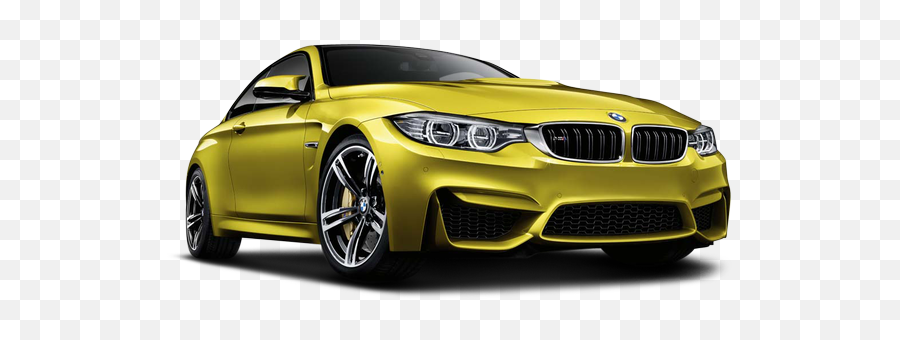 Bmw M4 Png Picture - Yellow Bmw Transparent Car,M4 Png