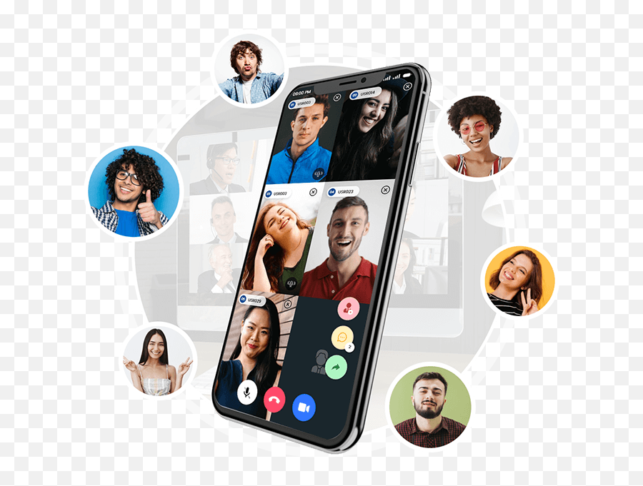 Houseparty Clone App Social Video Chat - Smartphone Png,Houseparty Icon
