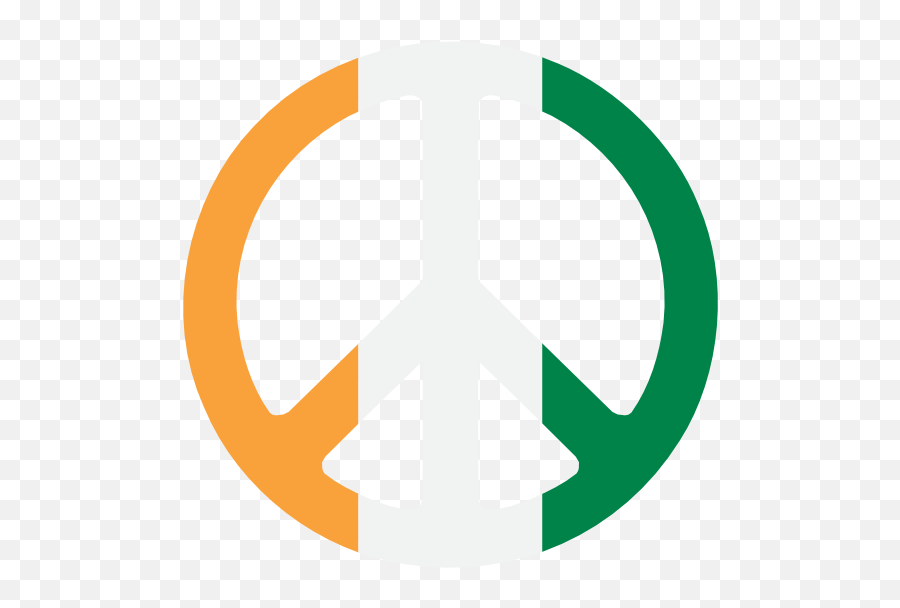 Cote Divoire Peace Symbol Flag 3png Clipart Panda - Free Language,Ireland Flag Icon
