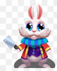 The White Rabbit - Cartoon Png,White Rabbit Png