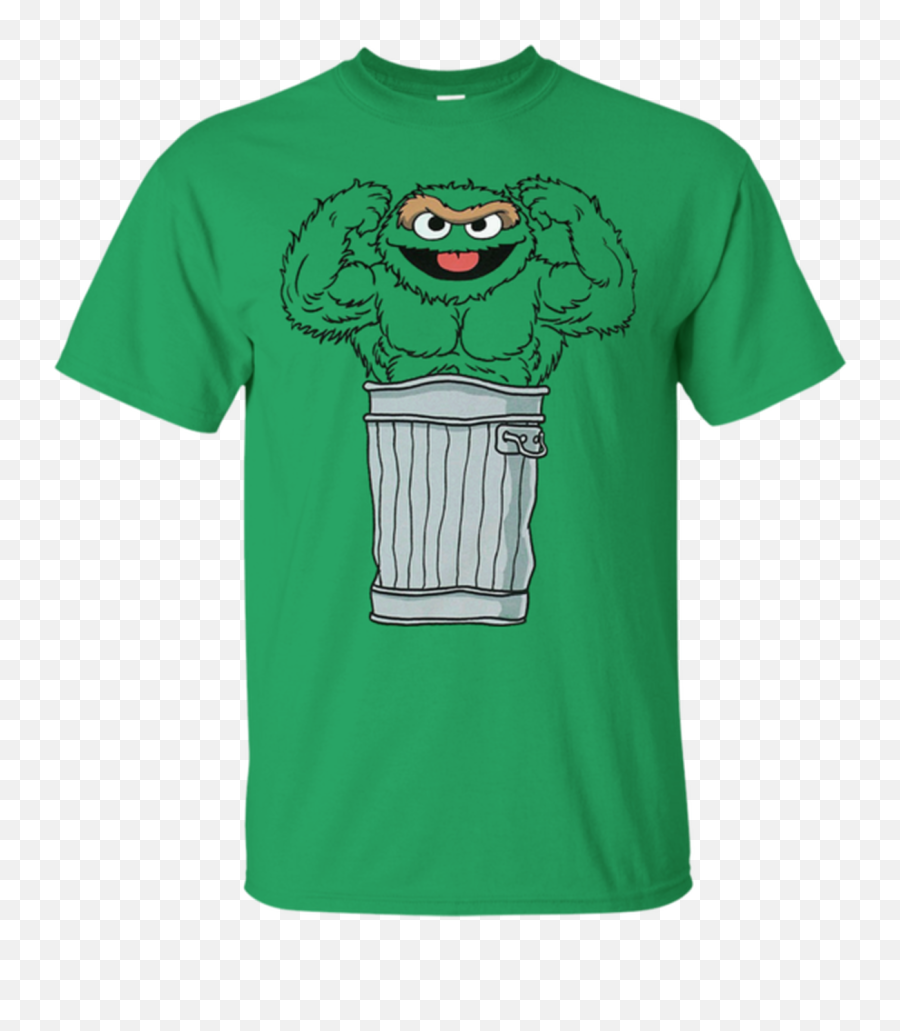 Funkyteestore Sesame Street T Png Oscar The Grouch