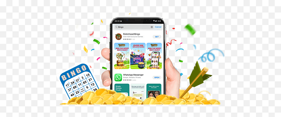 Find The Best Bingo Mobile Apps Here Robinhoodbingocom Png Robinhood App Icon