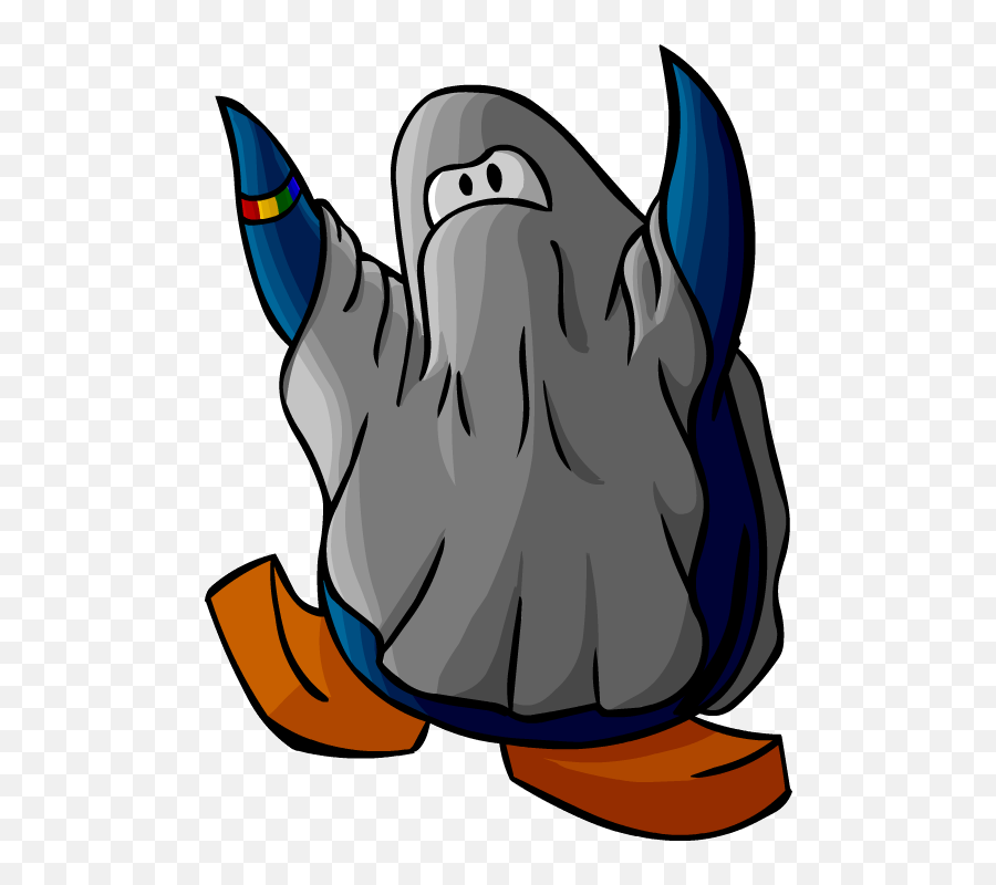 Download Bambadee Ghost - Club Penguin Ghost Costume Full Club Penguin Halloween Ghost Png,Ghost Emoji Png