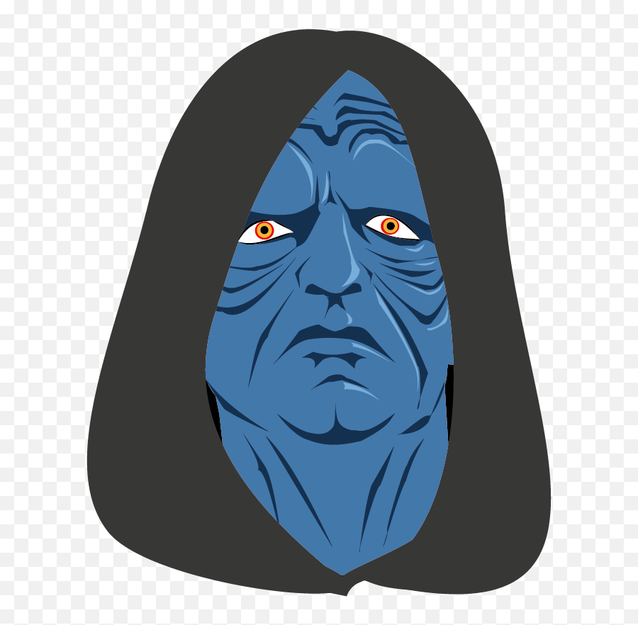 Emperor Palpatine Head Transparent - Emperor Palpatine Head Png,Emperor Palpatine Png