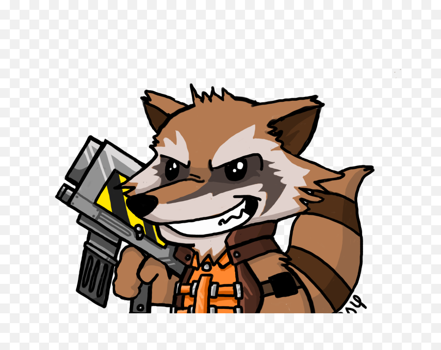 Img 0897 4x - Rocket Raccoon Full Size Png Download Seekpng Rocket Raccoon Sticker,Raccoon Png