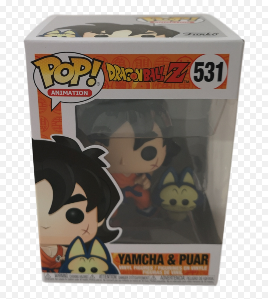 Pop Animation 531 Dragon Ball Z Yamcha U0026 Puar Vinyl Figures - Dragon Ball Z Png,Yamcha Png