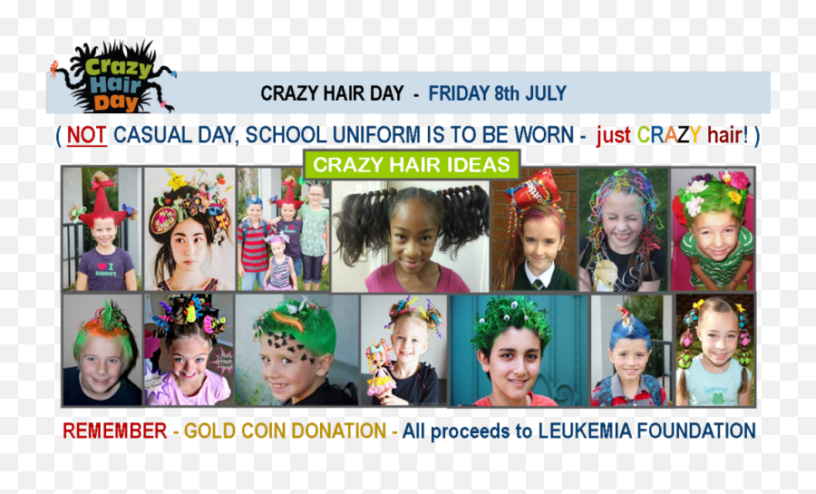 Wacky Hair Day Signs Png Image With No Crazy