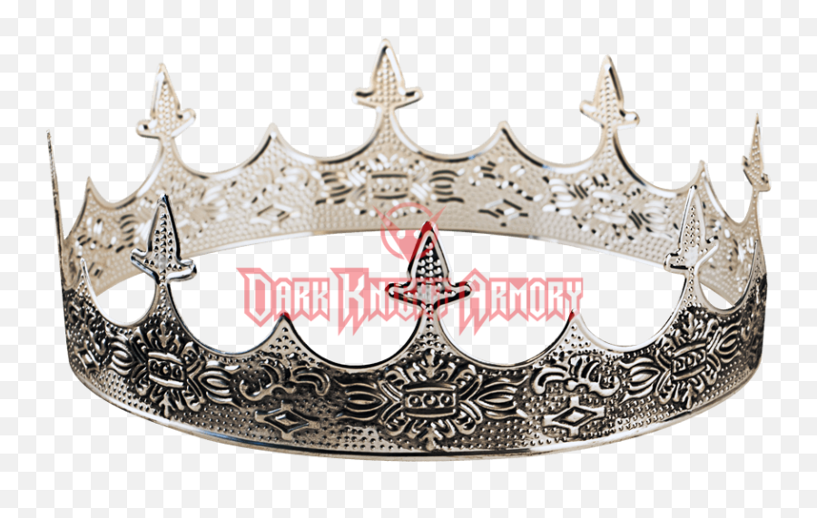 Download Hd Silver Medieval Crown - Medieval Crown Png,Silver Crown Png