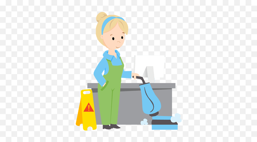 Library Office Cleaning Png Files - Office Cleaning Cartoon Png,Cleaning Png