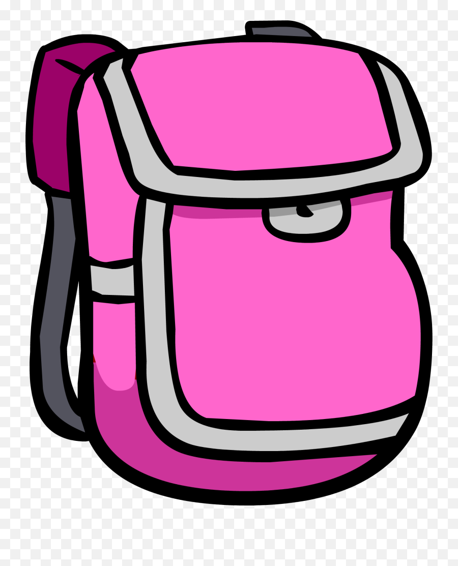 Download Hd Pink Backpack Clothing Icon Id 314 - Mochilas Transparent Background Backpack Clipart Png,Backpack Transparent Background