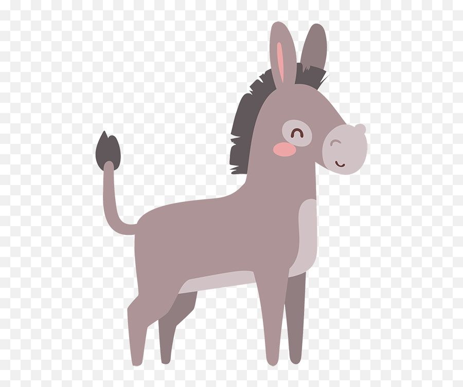 Index Of Wp - Contentuploads201706 Donkey Cute Cartoon Png,Donkey Png
