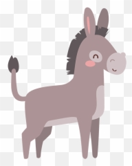 Index Of Wp - Contentuploads201706 Donkey Cute Cartoon Png,Donkey Png