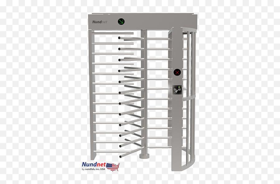 Full Height Turnstile Nu 9060 Fh Nundnet Turnstiles - Full Height Turnstile Gate Png,Made In Usa Png