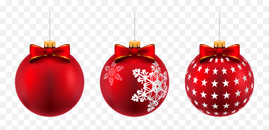 Free Christmas Balls Png Download Clip Art - Christmas Tree Balls Png,Christmas Decorations Png