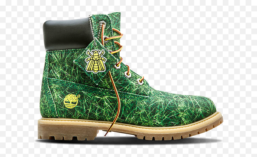 Yellow Boot - Yellow Boots Timberland Green Png,Timberland Png