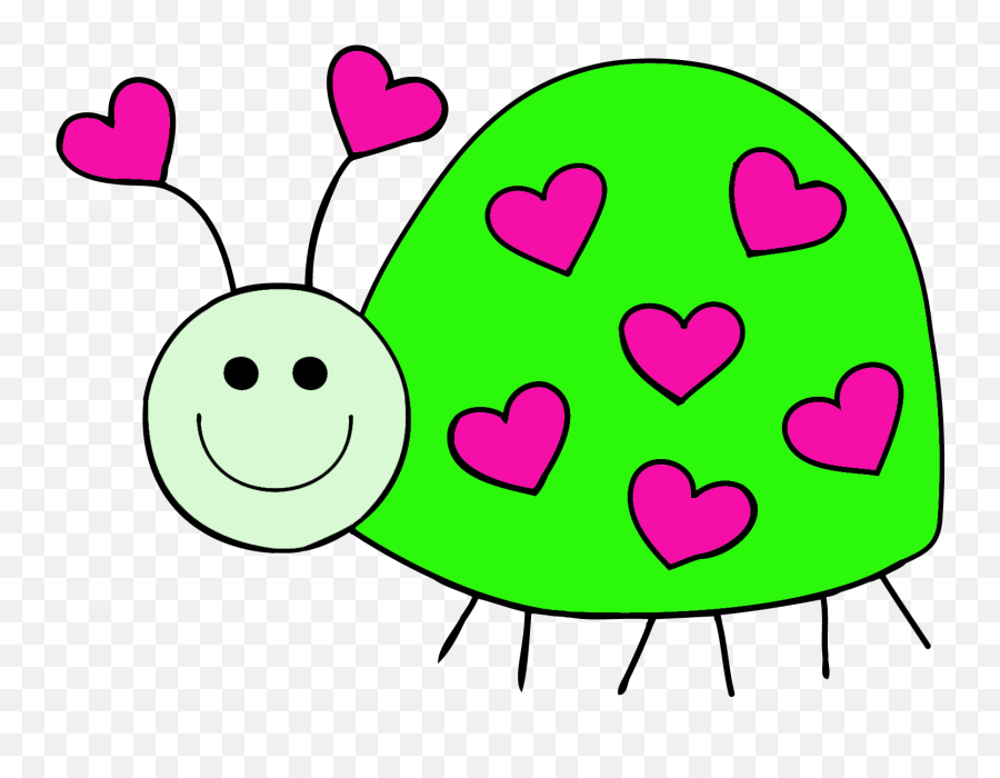 Clipart Love Clip Art - Love Bug Clipart Png,Art Transparent