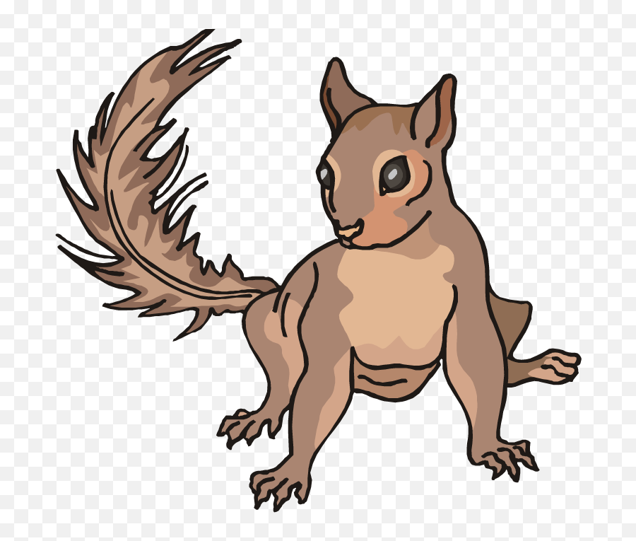 Squirrel Transparent Image Clipart Png - Squirrel Clipart Squirrel Cartoon Png Transparent Background,Squirrel Transparent