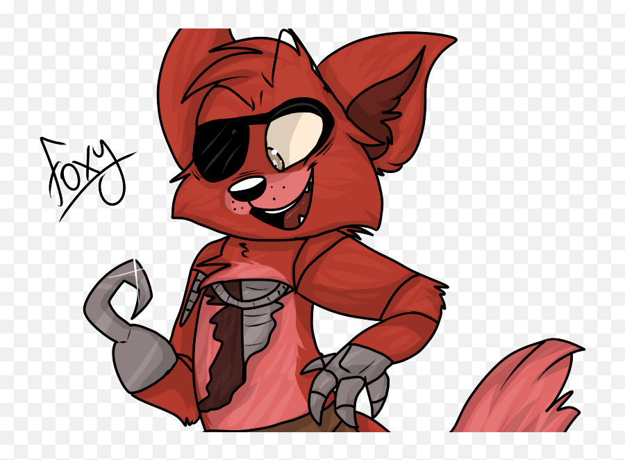 Foxy The Pirate Wallpaper 1024x581 Px - Foxy The Fox Art Png,Foxy Png