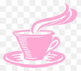 Coffee Clipart Mug - Cup Art Pink png