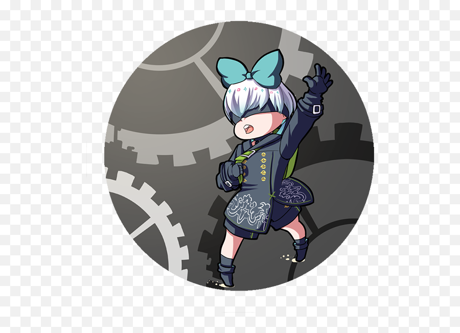 Golden Branch - Nier Automata 9s Full Size Png Download Nier Automata Emil Transparent,Nier Automata Png