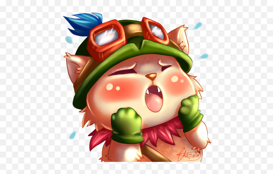 Pin De Viviane Rodrigues Em Personagens Com Imagens - Teemo Png,Teemo Png