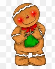 Download Gingerbread Man Gallery Pictures Png - Clipart Christmas Transparent Background