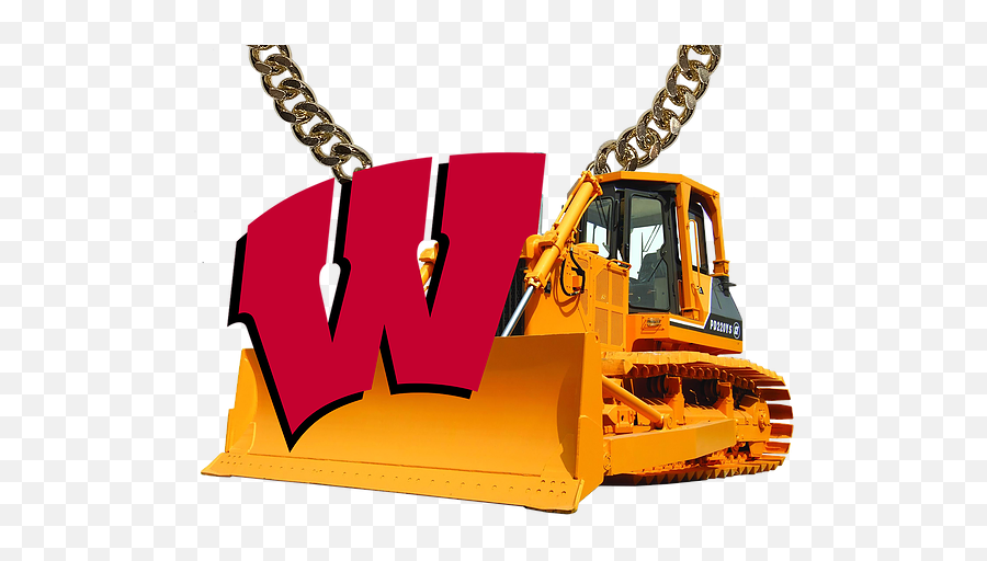 About Big Play Chains Footballbigplaychain - Wisconsin Badgers Stickers Png,Bulldozer Png