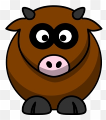 Cow Png And Vectors For Free Download - Dlpngcom Cartoon Buffalo,Cow Clipart Png