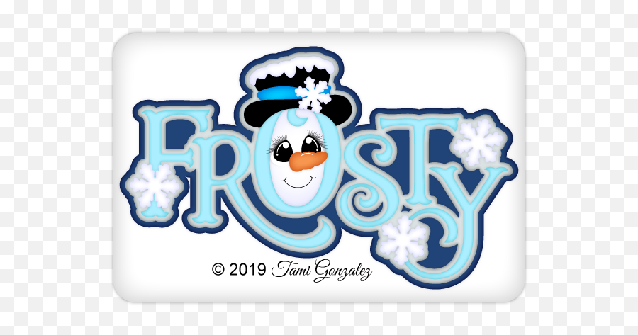 Frosty Title - Cartoon Png,Frosty Png