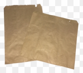 Paper Bag 1 Flat Brown - Leather Png,Paper Bag Png