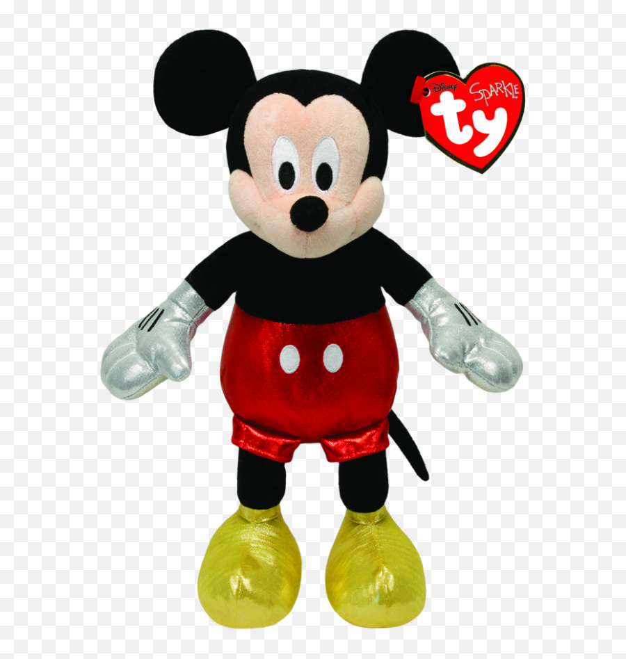 Ty Beanie Babies - Mickey Mouse Red Sparkle Png,Baby Mickey Png