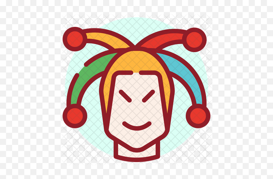 Joker Icon - Illustration Png,Joker Mask Png