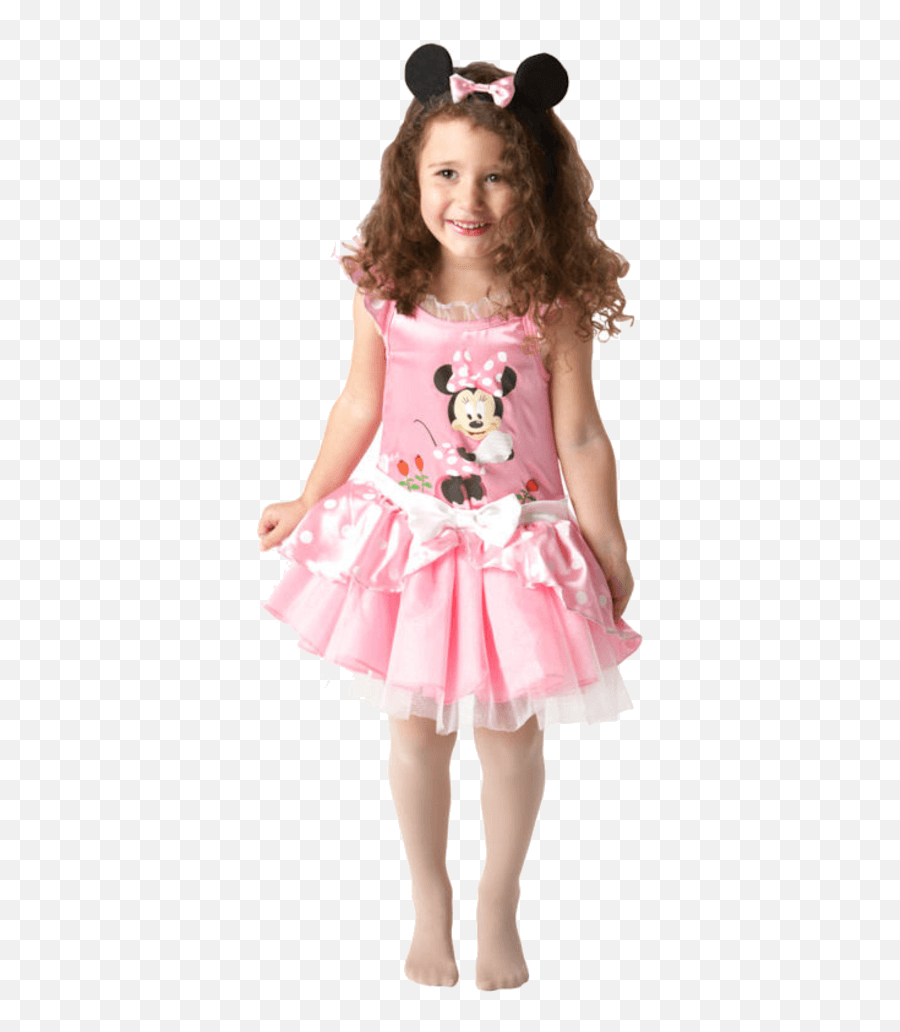 Child Minnie Mouse Costume Disney Ballerina - Simply Fancy Vestido De Minnie  Mouse Rosado Para Niña 2 Anos Png,Minnie Mouse Pink Png - free transparent  png images 