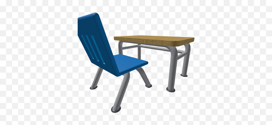 School Desk U0026 Chair - Roblox Solid Png,School Chair Png